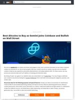 Best Altcoins to Buy as Gemini Prepares for IPO, Follows Coinbase and Bullish