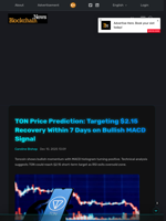 TON Price Prediction: Targeting $2.15 Recovery Within 7 Days on Bullish MACD Signal - Blockchain.News