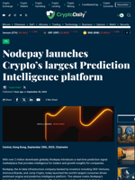 Nodepay launches Crypto’s largest Prediction Intelligence platform - Crypto Daily