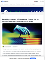 Watch These 4 US Economic Events This Week