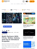 Bybit Partners With Circle, Tether, Solana, and Sui to Introduce Ecopedia – Crypto News Bitcoin News