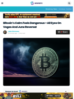 Bitcoin’s Calm Feels Dangerous: All Eyes On Vegas And June