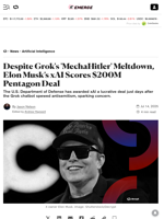 Despite Grok's 'MechaHitler' Meltdown, Elon Musk’s xAI Scores $200M Pentagon Deal - Decrypt