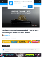 Coinbase and Cetus Hacks Beg the Question: Are Crypto Wallets Like Best Wallet Better?