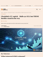 Chainlink's 11% uptick - Bulls eye $24, but THESE hurdles stand in the way - AMBCrypto