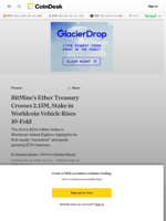 Ethereum Treasury News: BitMine (BMNR) Makes 10x on Worldcoin-Linked Bet