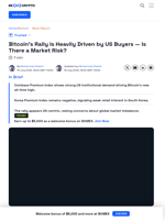 Indicators Show Bitcoin’s Shocking Difference in the US and Korea