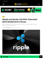 Ripple and Kyobo Life Pilot Tokenized Bond Settlement in Korea