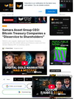 Samara Asset Group CEO: Bitcoin Treasury Companies A “Disservice To Shareholders”