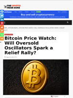 Bitcoin Price Watch: Will Oversold Oscillators Spark a Relief Rally? - The Crypto News Wire