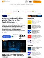Injective Unveils No-Code Platform for Web3 Builders – Defi Bitcoin News