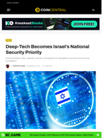 Deep-Tech Becomes Israel’s National Security Priority - CoinCentral