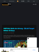 VIRTUAL Bulls Are Wrong - $0.60 Target Within 10 Days - Blockchain.News
