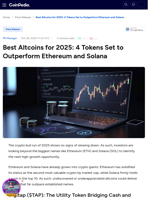 Best Altcoins for 2025: 4 Tokens Set to Outperform Ethereum and Solana