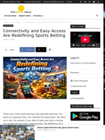 Connectivity and Easy Access Are Redefining Sports Betting