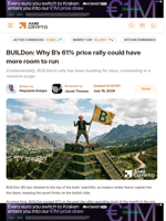 BUILDon: Why B's 61% price rally could have more room to run - AMBCrypto