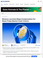 Lost Money In The Black Friday Crypto Crash? Binance Can Help