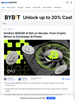 Nvidia Invests $683M in Nscale, Crypto Mining Powers AI