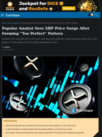 Popular Analyst Sees XRP Price Surge After Forming “Too Perfect” Pattern