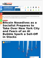 Bitcoin Nosedives as a Socialist Prepares to Take Over New York City and Fears of an AI Bubble Spark a Sell-Off in Stocks - The Crypto News Wire