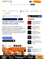 Layoffs Linked to AI Exceed 90,000 Since 2025 – Technology Bitcoin News