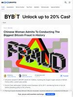 She Masterminded the Largest Bitcoin Scam and Fled to the UK