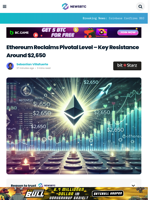 Ethereum Reclaims Pivotal Level – Key Resistance Around $2,650