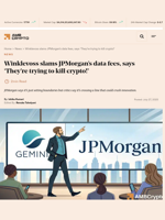 Winklevoss slams JPMorgan’s data fees, says 'They’re trying to kill crypto!' - AMBCrypto