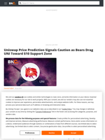 Uniswap Price Prediction Signals Caution as Bears Drag UNI Toward $10 Support Zone - Brave New Coin