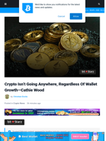 Crypto Isn’t Going Anywhere, Regardless Of Wallet
Growth—Cathie Wood