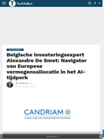 Belgische investeringsexpert Alexandre De Smet: Navigator van Europese vermogensallocatie in het AI-tijdperk - TechBullion