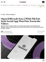 OpenAI Reveals Sora 2 With TikTok-Style Social App That Puts You in the Videos - Decrypt