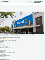 Walmart and Eli Lilly reject OKXICE tokenized stock plans as objections reach 38