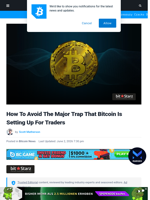 How To Avoid The Major Trap That Bitcoin Is Setting Up For Traders | Bitcoinist.com