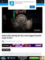 Solana (SOL) Uptrend? Key Levels Suggest Potential Surge To $264