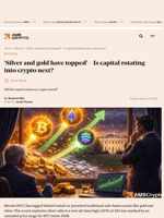 'Silver and gold have topped’ - Is capital rotating into crypto next? - AMBCrypto