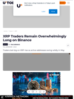 XRP Traders Remain Overwhelmingly Long on Binance