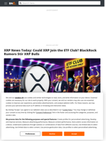 XRP News Today: Could XRP Join the ETF Club? BlackRock Rumors Stir XRP Bulls - Brave New Coin