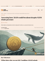 Assessing how ALGO could breakout despite $21M whale pressure - AMBCrypto