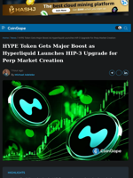 HYPE Token Gets Major Boost as Hyperliquid Launches HIP-3 Upgrade for Perp Market Creation