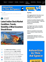 Latest Indian Stock Market Condition Today | Sensex, Nifty & Market Outlook