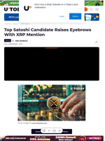 Top Satoshi Candidate Raises Eyebrows With XRP Mention