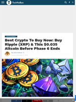 Best Crypto To Buy Now: Buy Ripple (XRP) & This $0.035 Altcoin Before Phase 6 Ends - TechBullion