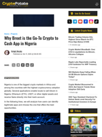 Why Breet is the Go-To Crypto to Cash App in Nigeria