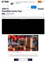 XRP Overheated? Crucial Metrics Tease Possible Cycle Top