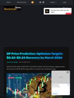 OP Price Prediction: Optimism Targets $0.22-$0.24 Recovery by March 2026 - Blockchain.News