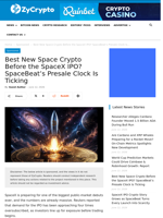 Best New Space Crypto Before the SpaceX IPO? SpaceBeat’s Presale Clock Is Ticking