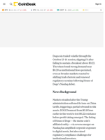 DOGE Price News: Faces Rejection as Dogecoin Treasury Firm Eyes Public Listing