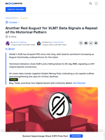 XLM Price Dips 14% in Two Weeks—Is a Bigger Drop Coming?
