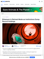 How Long Till ETH Price Recovers as $428 Million Leaves ETFs?